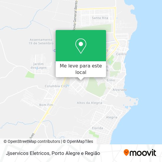 Jjservicos Eletricos mapa