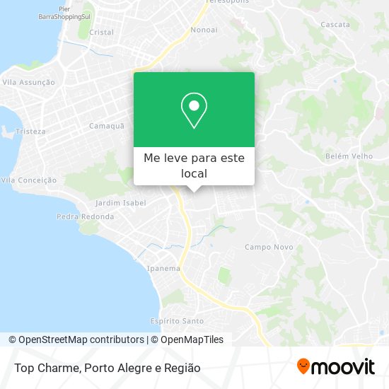 Top Charme mapa