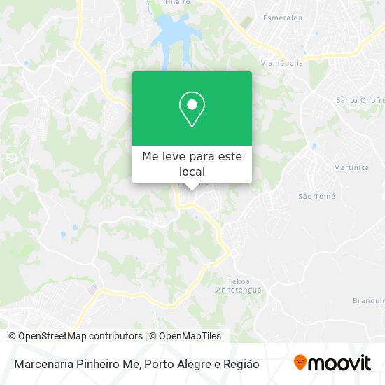 Marcenaria Pinheiro Me mapa