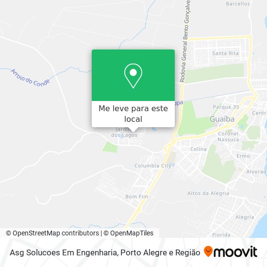 Asg Solucoes Em Engenharia mapa