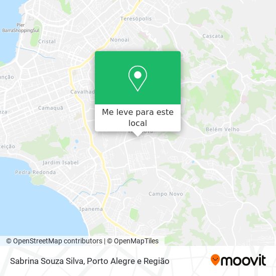 Sabrina Souza Silva mapa