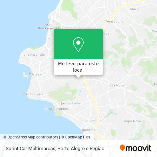 Sprint Car Multimarcas mapa
