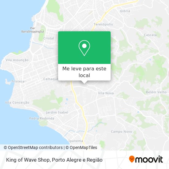 King of Wave Shop mapa