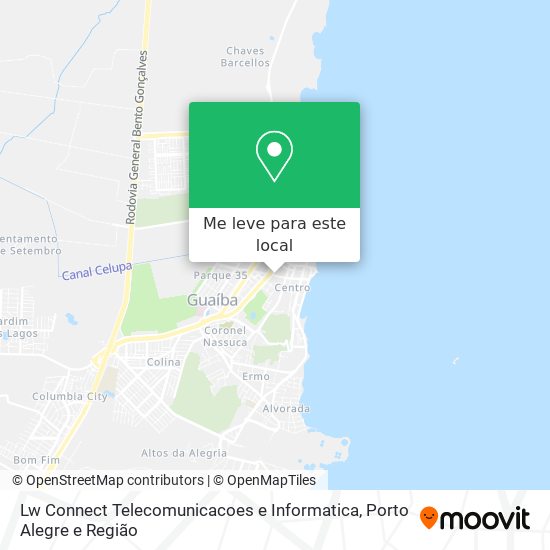 Lw Connect Telecomunicacoes e Informatica mapa