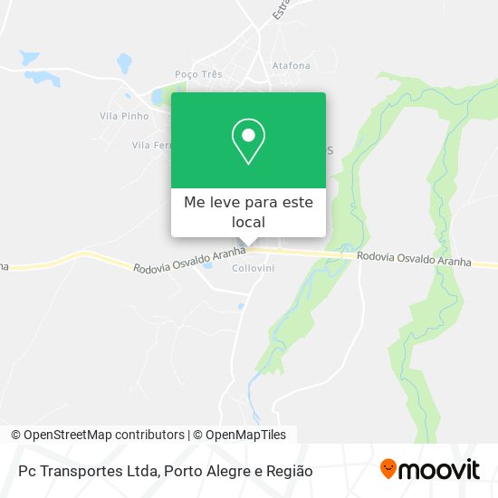 Pc Transportes Ltda mapa