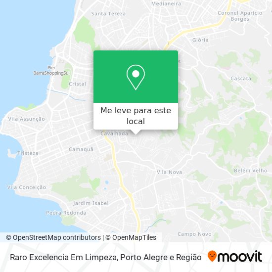 Raro Excelencia Em Limpeza mapa