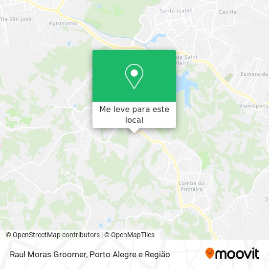 Raul Moras Groomer mapa