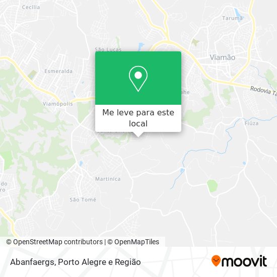 Abanfaergs mapa