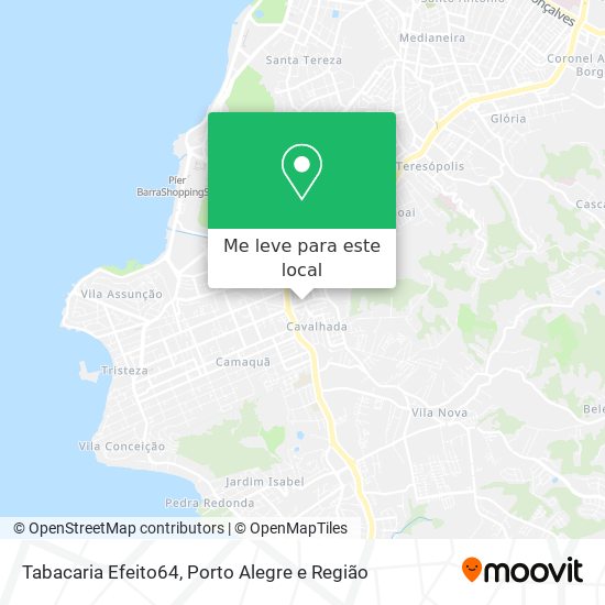 Tabacaria Efeito64 mapa