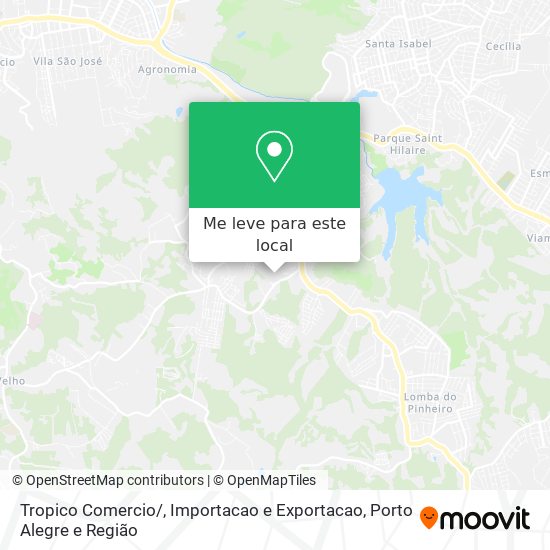 Tropico Comercio / , Importacao e Exportacao mapa