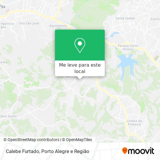 Calebe Furtado mapa
