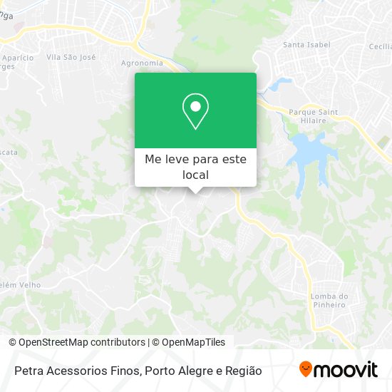 Petra Acessorios Finos mapa