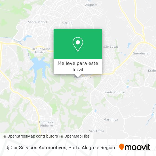 Jj Car Servicos Automotivos mapa