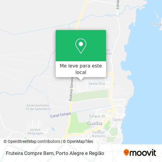 Fruteira Compre Bem mapa