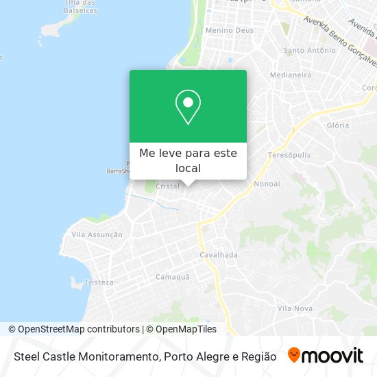 Steel Castle Monitoramento mapa