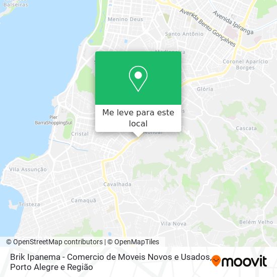 Brik Ipanema - Comercio de Moveis Novos e Usados mapa