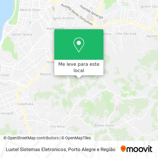 Luxtel Sistemas Eletronicos mapa