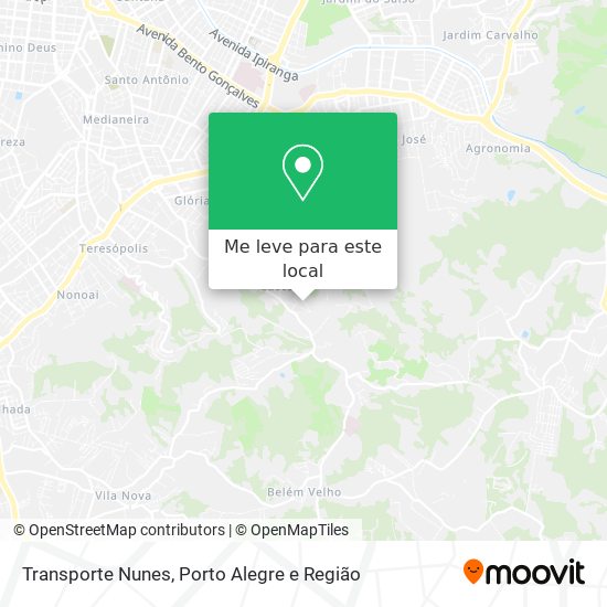 Transporte Nunes mapa