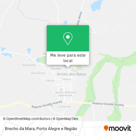 Brecho da Mara mapa