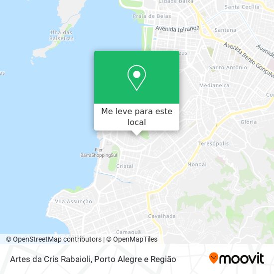 Artes da Cris Rabaioli mapa