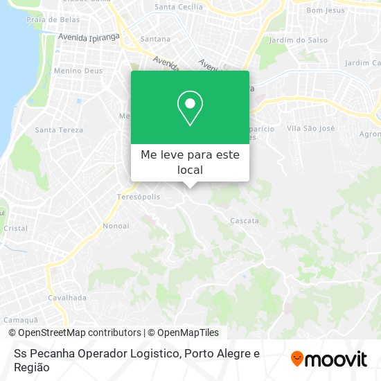 Ss Pecanha Operador Logistico mapa