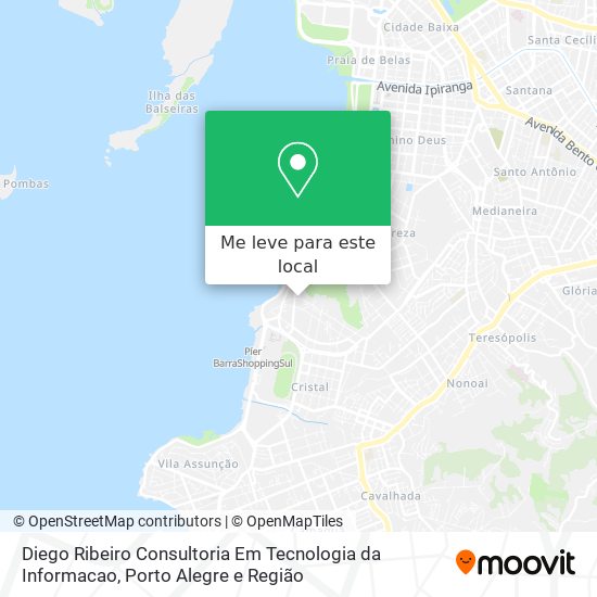 Diego Ribeiro Consultoria Em Tecnologia da Informacao mapa