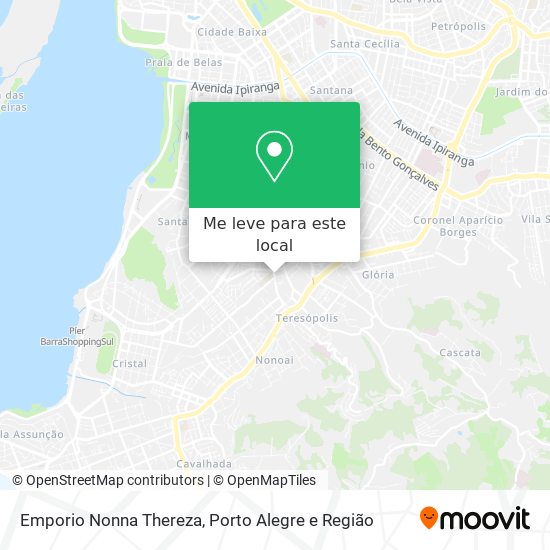 Emporio Nonna Thereza mapa