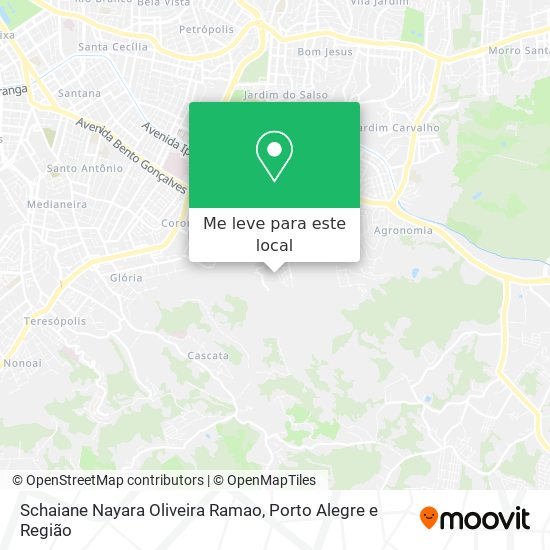 Schaiane Nayara Oliveira Ramao mapa