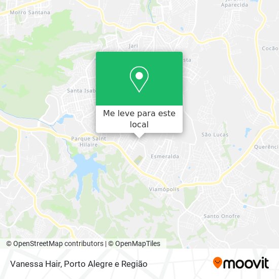 Vanessa Hair mapa