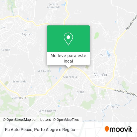 Rc Auto Pecas mapa