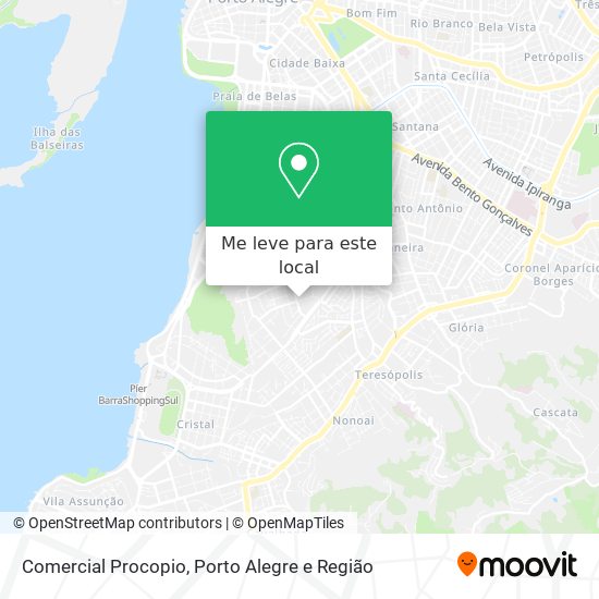 Comercial Procopio mapa