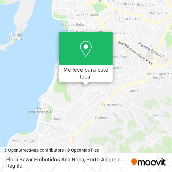 Flora Bazar Embutidos Ana Noca mapa