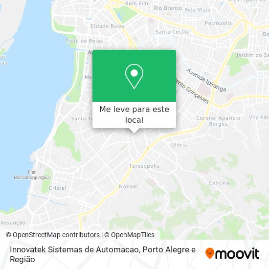 Innovatek Sistemas de Automacao mapa