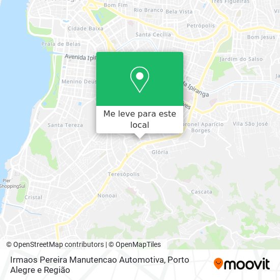 Irmaos Pereira Manutencao Automotiva mapa