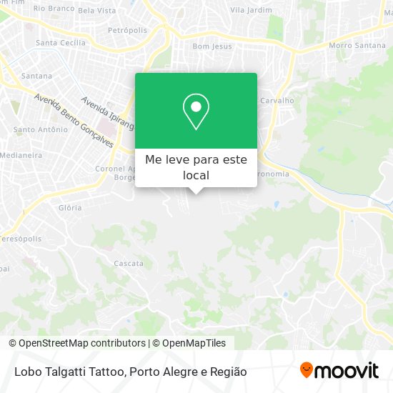 Lobo Talgatti Tattoo mapa