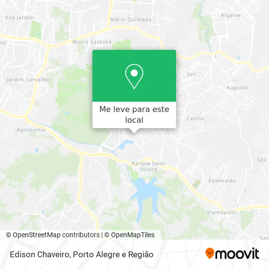 Edison Chaveiro mapa