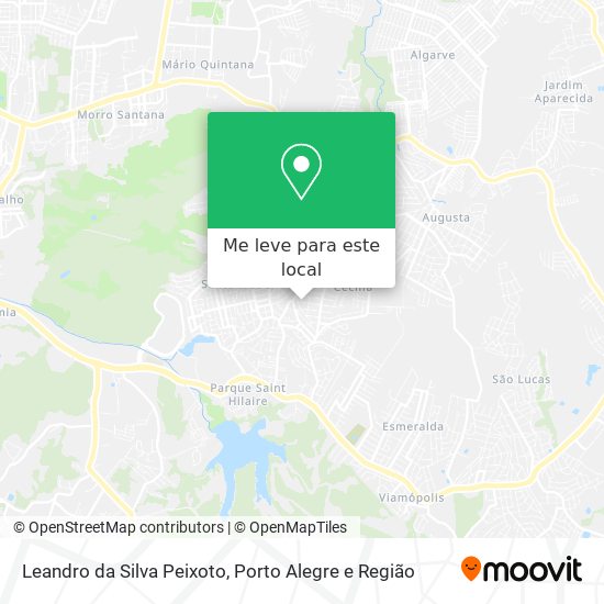 Leandro da Silva Peixoto mapa