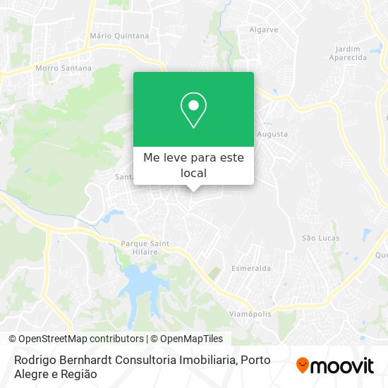 Rodrigo Bernhardt Consultoria Imobiliaria mapa