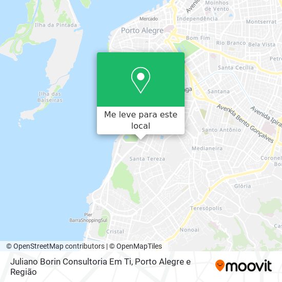 Juliano Borin Consultoria Em Ti mapa