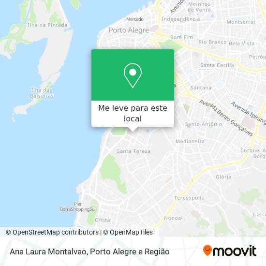 Ana Laura Montalvao mapa