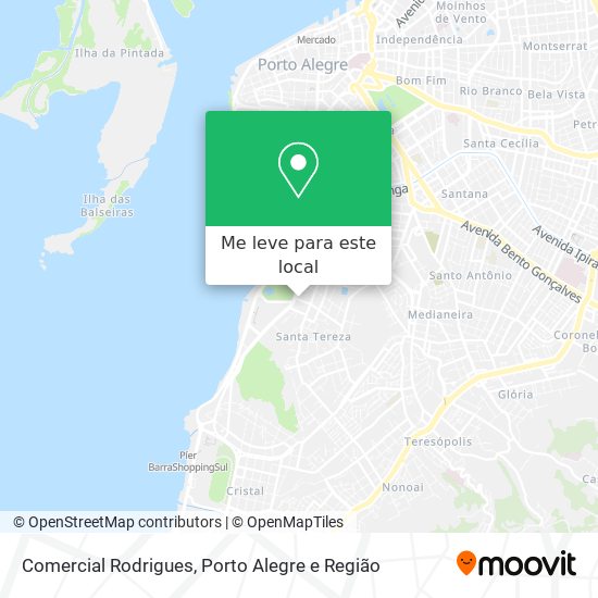 Comercial Rodrigues mapa