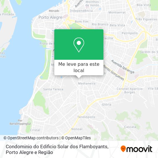 Condominio do Edificio Solar dos Flamboyants mapa