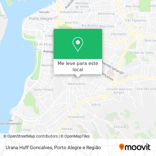 Urana Huff Goncalves mapa