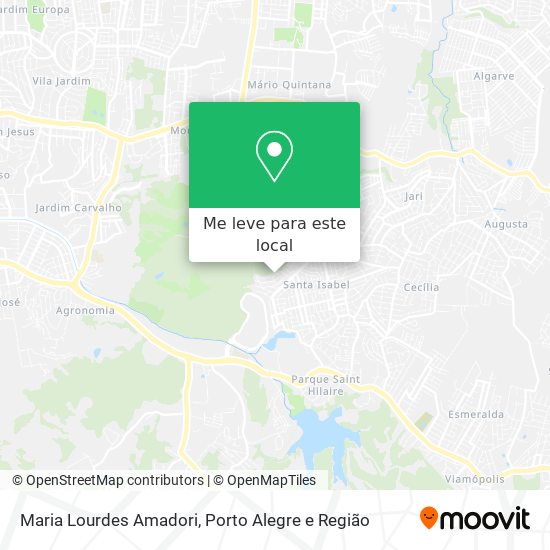 Maria Lourdes Amadori mapa