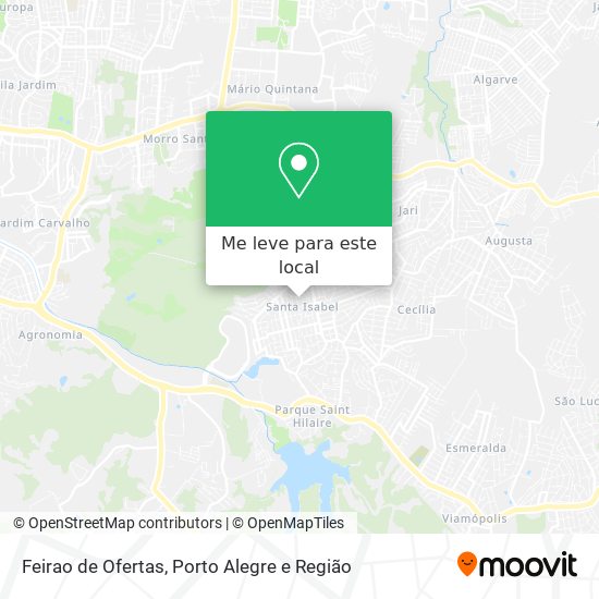 Feirao de Ofertas mapa