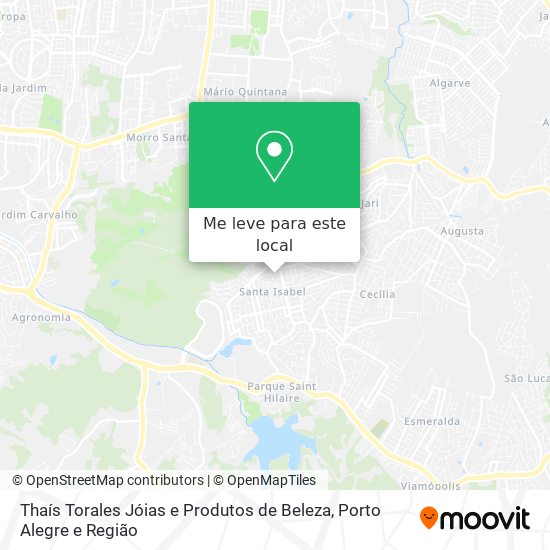 Thaís Torales Jóias e Produtos de Beleza mapa