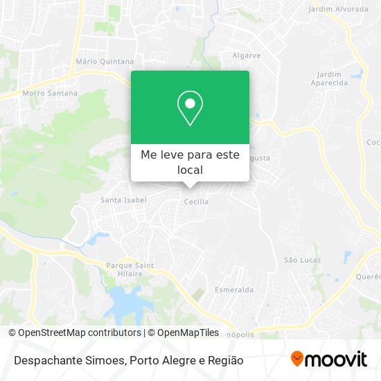 Despachante Simoes mapa