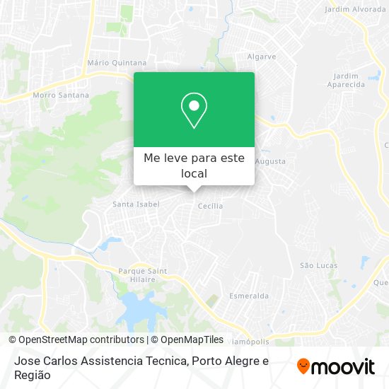 Jose Carlos Assistencia Tecnica mapa
