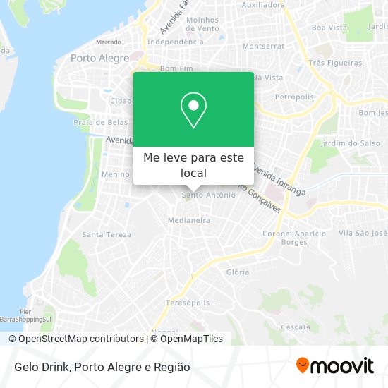 Gelo Drink mapa