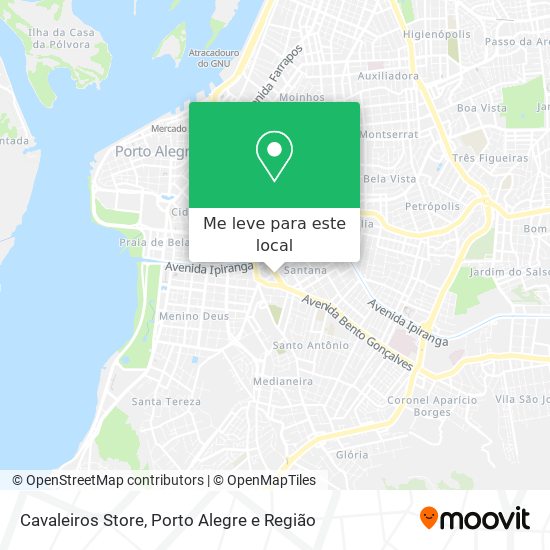 Cavaleiros Store mapa